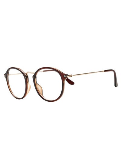 Buy Round Frame Eyeglasses - Lens Size: 50 mm in Saudi Arabia