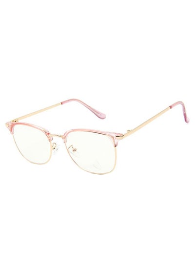 Buy Semi-Rimless Frame Eyeglasses - Lens Size: 41 mm in Saudi Arabia