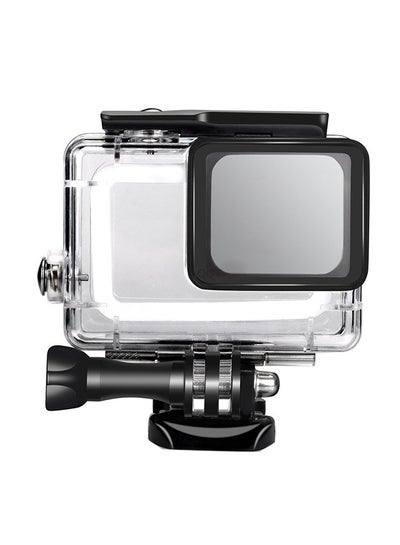Buy Waterproof Protective Housing Case For GoPro Camera White/Black in Saudi Arabia
