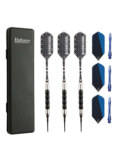 Buy Set Of 3 Rampage Sure Grip Soft Tip Darts in UAE