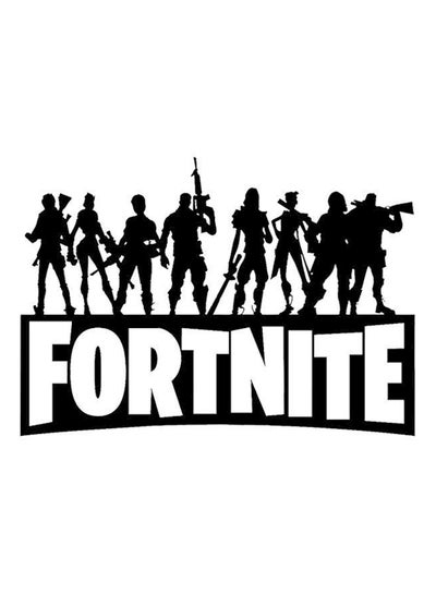 اشتري ملصق جداري يعبر عن لعبة "Fortnite" أسود 58x41سنتيمتر في الامارات