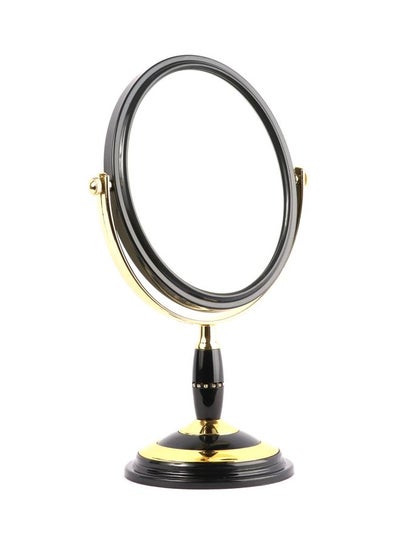 Buy Double Sided Mirror Black/Gold/Clear in Saudi Arabia