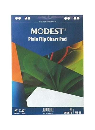 Buy Flip Chart Notepad Blue/Green/Orange in UAE