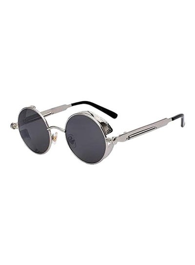 Retro Round Small 48mm Vintage Hippie Round Polaroid Sunglasses
