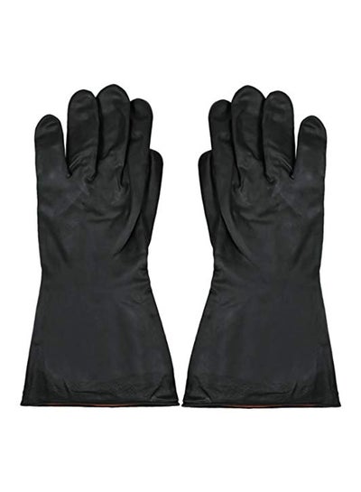 اشتري Latex Industry Gloves Black 32x16x0.7 سنتيمتر في الامارات