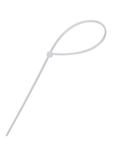Buy 100-Piece Cable Tie White in UAE