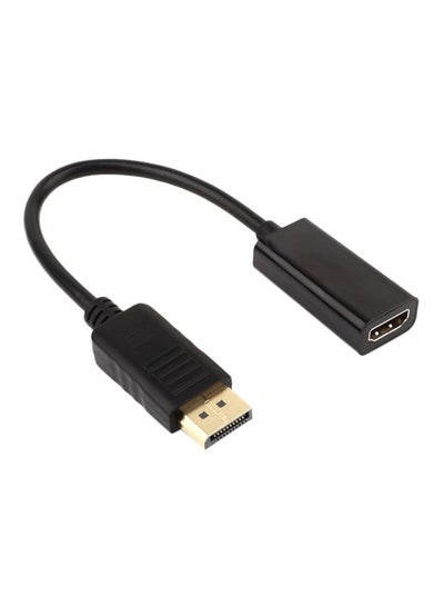 Buy DP To HDMI HDTV Digital Cable Black in Egypt