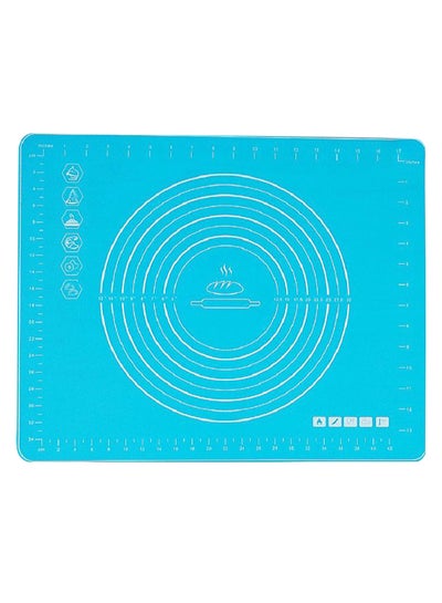 Buy Non-Stick Scale Rolling Mat Blue in Egypt