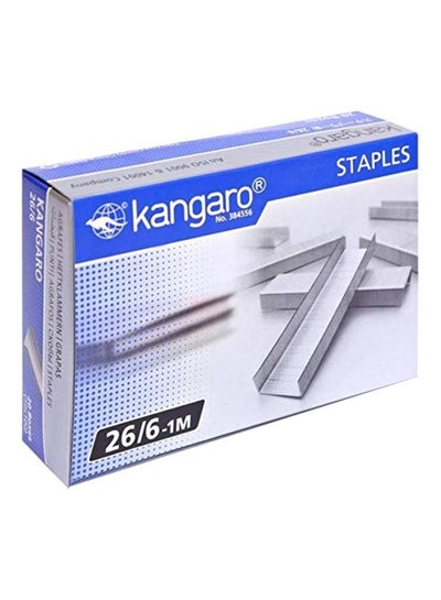 Buy 1000-Piece Staple Pins Silver in UAE