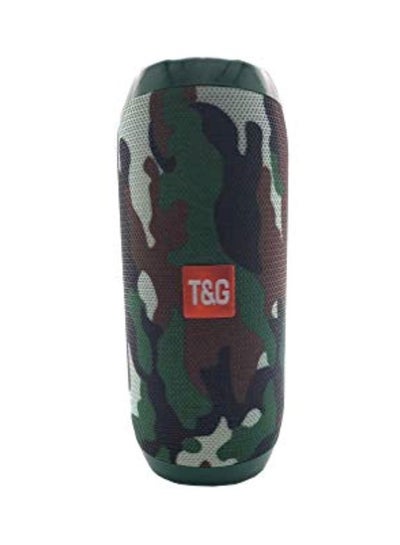Buy TG117 Portable Bluetooth Speaker Green/Beige/Brown in UAE