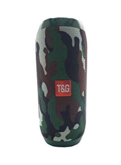 Buy TG117 Portable Bluetooth Speaker Green/Beige/Brown in Saudi Arabia