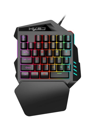 Buy Single Hand Gaming Wired Keyboard in UAE