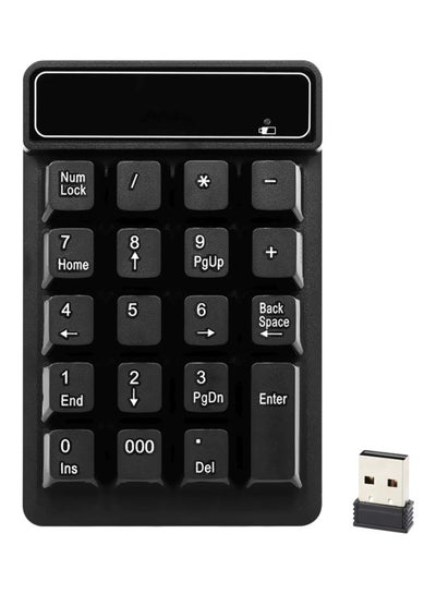 Buy Wireless Numeric Keypad Black in Saudi Arabia