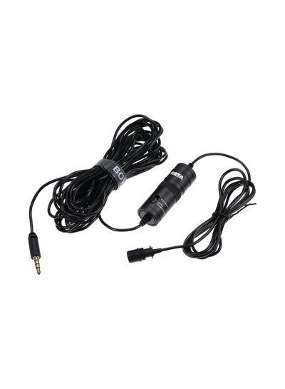 Buy BY-M1 Universal Lavalier Microphone BY-M1 Black in Saudi Arabia