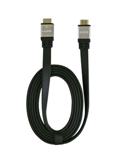 Buy HDMI Flat Cable Black/Silver in Egypt