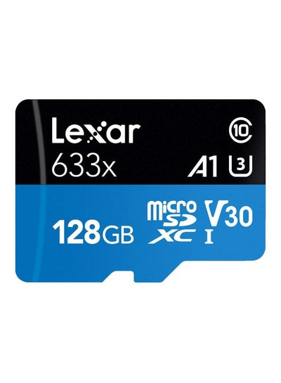 Buy Micro SDXC 1 633X Class 10 Memory Card 128 GB in Saudi Arabia