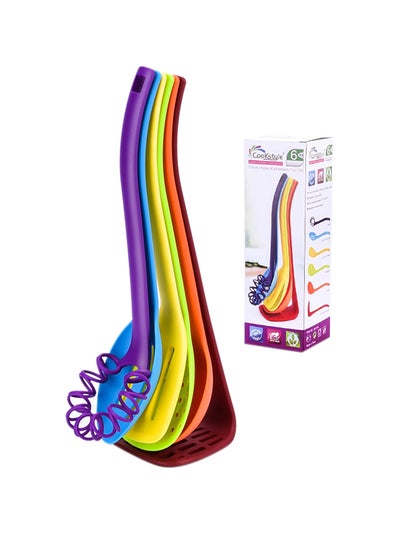 اشتري 6-Piece Spatula And Turner Set Multicolour 30 سنتيمتر في السعودية