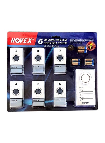 Pack Of Wireless Doorbell System Blue price in UAE Noon UAE