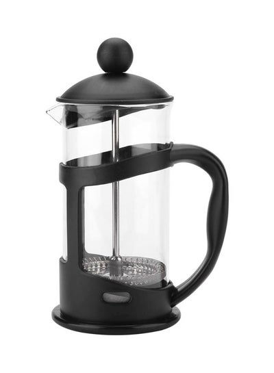 Buy Portable French Press Coffee Maker 600 ml Black/Clear 600ml in Saudi Arabia