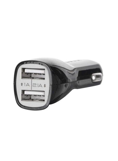 Buy Dual Port Car Charger Black/Grey in Egypt