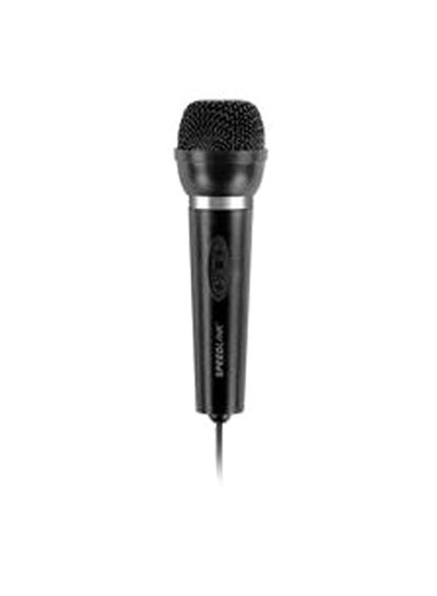 Buy Karaoke Microphone With Holder SL-8703 -BK Black in Egypt