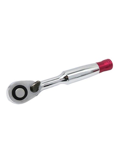 اشتري Mini Ratchet Wrench Spanner Silver/red 0.06kg في السعودية