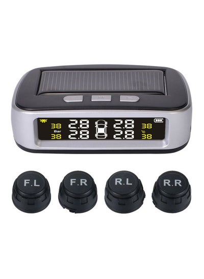 Buy Car Tire Pressure Solar Energy Monitoring System With 4 External Sensors in Saudi Arabia