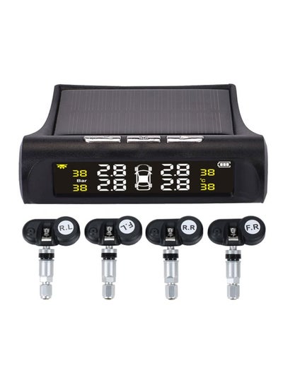 Buy Car Tire Pressure Solar Energy Monitoring System With 4 Internal Sensors in Saudi Arabia