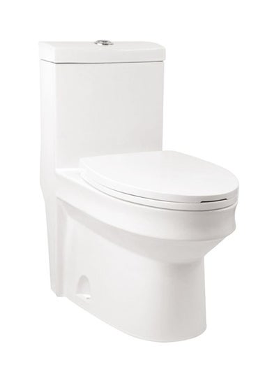 Buy Milano Toilet White 665x365x765mm in UAE