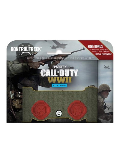 اشتري ماسك عصا الإبهام للعبة Call Of Duty WWII مكون من قطعتين لذراع التحكم لجهاز بلاي ستيشن 4 في الامارات