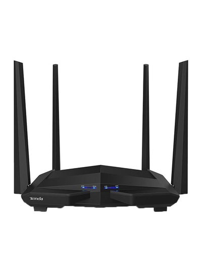 Buy AC10 AC1200 Smart Gigabit WIFI Router Black in Saudi Arabia