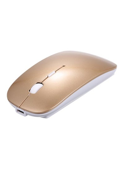 Buy Bluetooth Optical Mouse Gold in Saudi Arabia