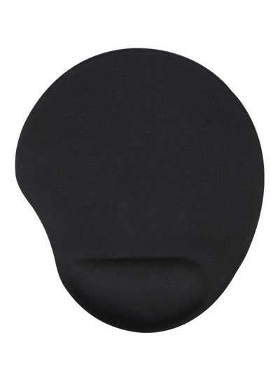 Buy Silicone Mouse Pad With Wrist Support Black in Saudi Arabia