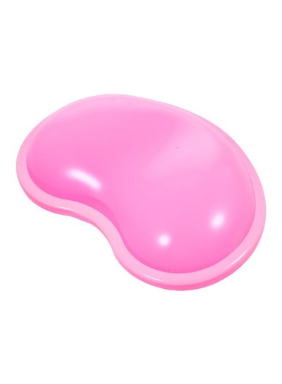 Buy Silicone Wrist Support Mouse Pad Pink in Saudi Arabia