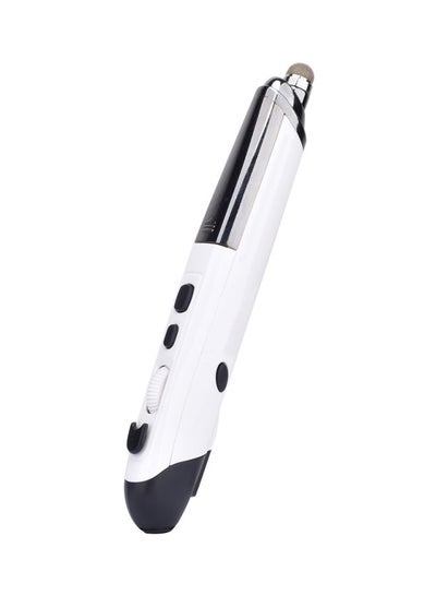 Buy Wireless Mouse Laser Pointer Pen White in Saudi Arabia