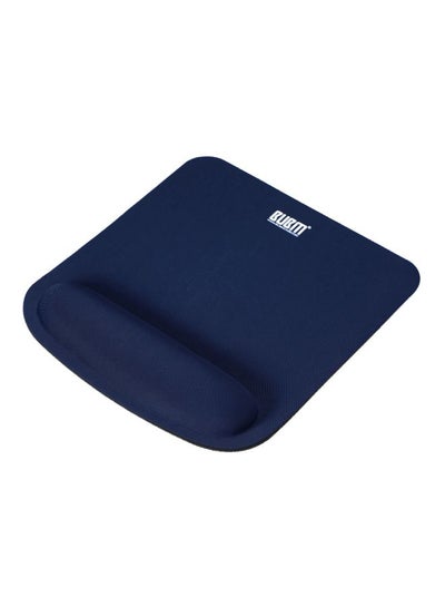 Buy Portable Wrist Support Mouse Pad Dark Blue in Saudi Arabia