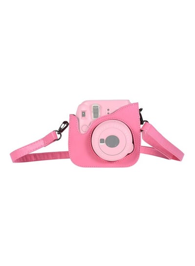 Buy Protective Camera Case With Strap For Fujifilm Instax Mini 9/8/8+/8s Pink in Saudi Arabia