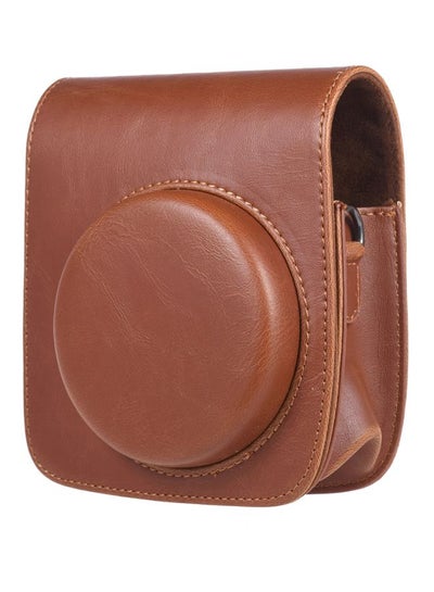 Buy Protective Camera Case For Fujifilm Instax Mini 90 Brown in Saudi Arabia