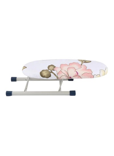 Buy Foldable Ironing Board White/Pink/Blue 26.5x10.5x8.5centimeter in Saudi Arabia