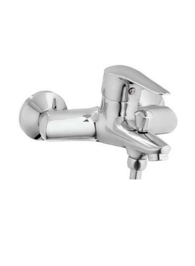 Buy Shower Mixer Fitting With Handle Silver in Saudi Arabia