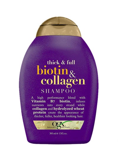 Buy Thick And Full Biotin And Collagen Shampoo 385ml in UAE