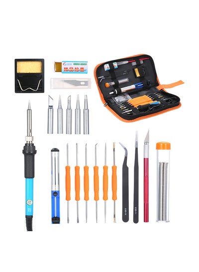 Buy Lightweight Soldering Station Tool Kit With 5 Piece Solder Iron Tip Multicolour in UAE