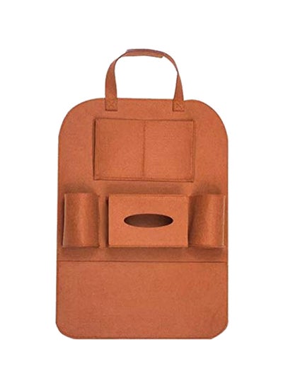 Buy Multi Pocket Car Seat Back Organiser Storage Bag in Saudi Arabia