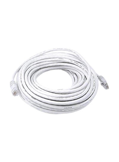 Buy RJ45 Ethernet Patch Cable White in Saudi Arabia