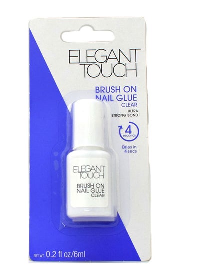 Buy Brush On Nail Glue Clear in UAE