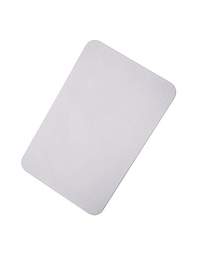 Buy Anti-Slip Diatomaceous Earth Bathroom Mat Grey 60 x 39 x 0.9centimeter in UAE