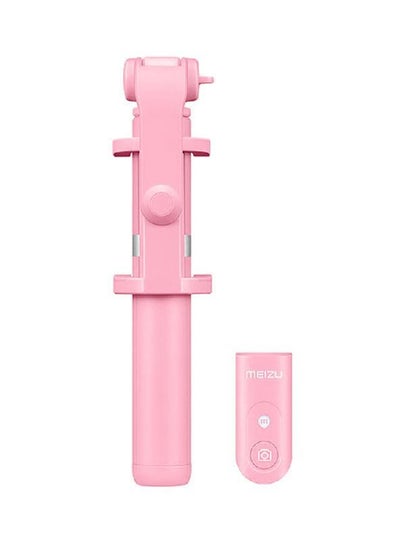 Buy 4-In-1 Bluetooth Extendable Selfie Stick With Tripod Stand And Remote Mount Pink in UAE