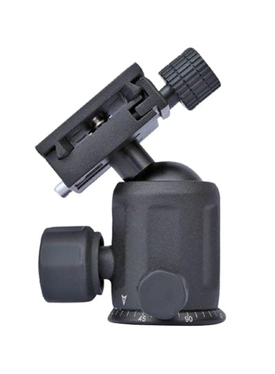 Buy Ball Head With Quick Release Plate For Camera Black in Egypt