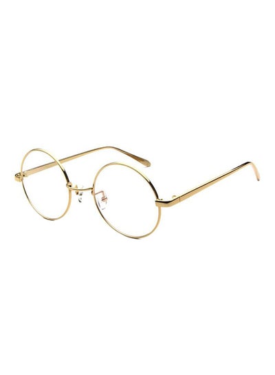 Buy Harajuku Retro Round Eyeglasses - Lens Size: 50 mm in UAE