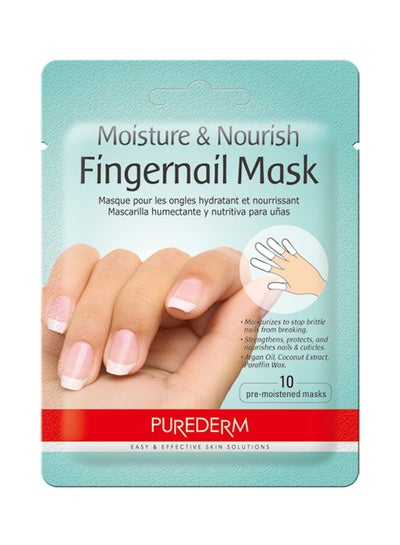 Buy Moisture And Nourish Fingernail Mask White 5grams in Saudi Arabia